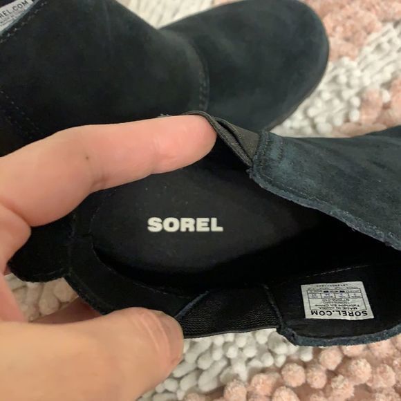 Sorel Black Emelie‎ Chelsea Boots/Booties - Picture 10 of 10